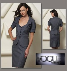 1169 VOGUE REBECCA TAYLOR FIT PEPLUM JACKET, PENCIL SKIRT PATTERN 6-12 or 14-20 choice  uncut